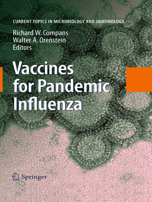cover image of Vaccines for Pandemic Influenza
